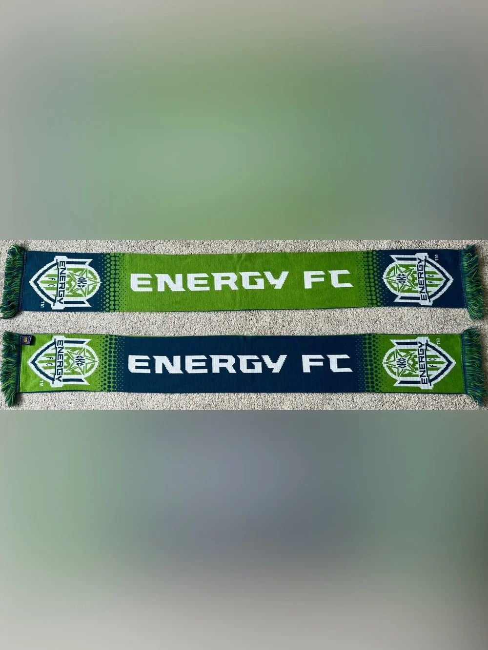 Oklahoma City OKC Energy FC Soccer Scarf
